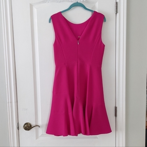 Rebecca taylor bright pink dress size 6 @T1 - Picture 11 of 13